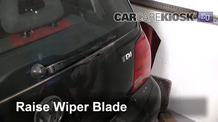 1999 Volkswagen Lupo TDI 1.4L 3 Cyl. Turbo Diesel Windshield Wiper Blade (Rear) Replace Wiper Blade